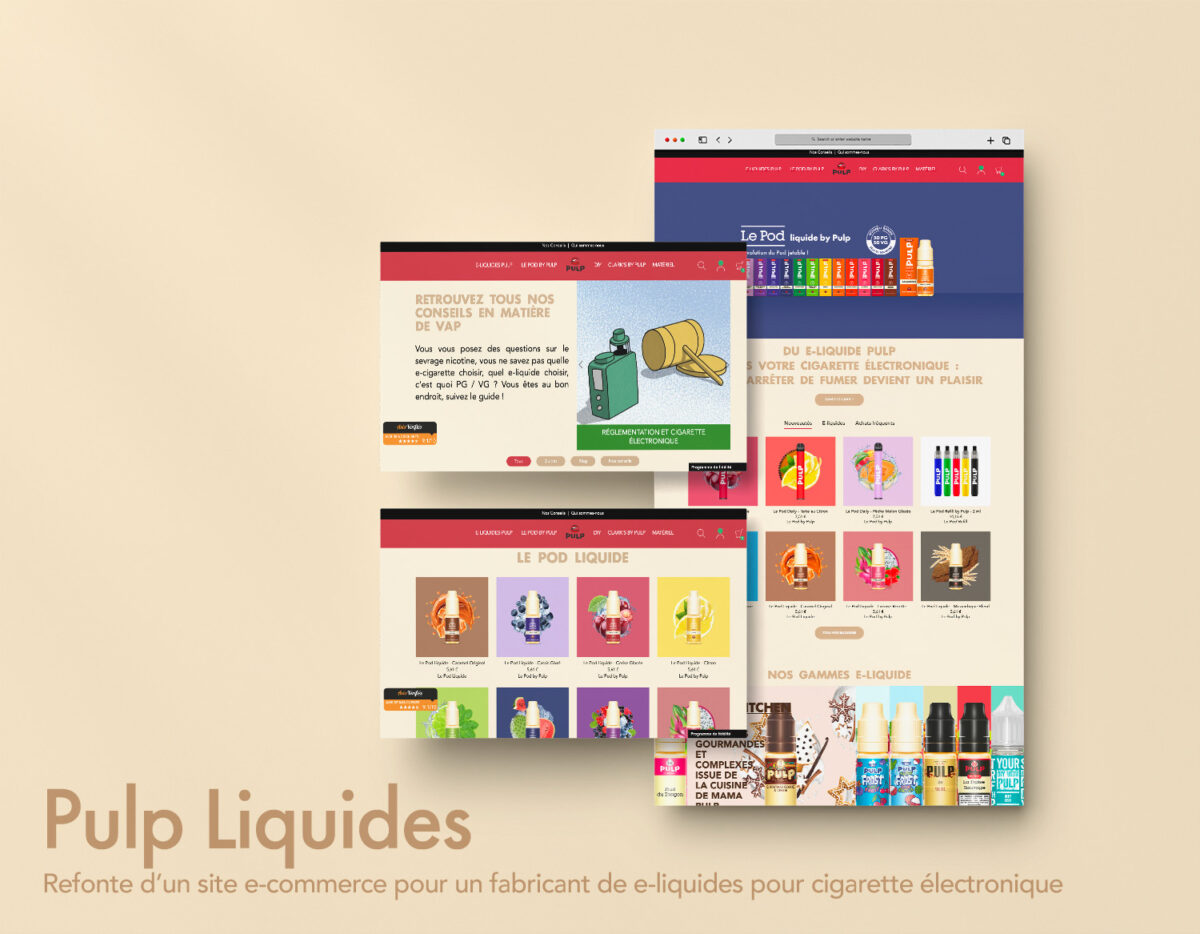 Projet - Pulp Liquides